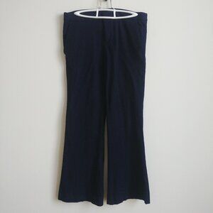 Banana Republic Navy Wide Leg Pants